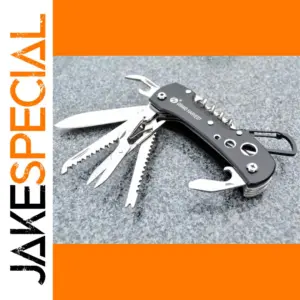 11-in-1 Folding Survival Multitool Knife