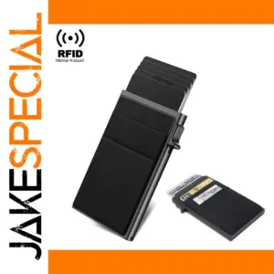 Slim RFID Blocking Metal Card Holder Wallet