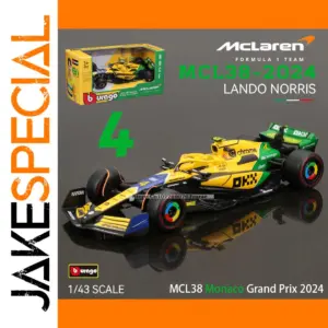 Bburago 1:43 F1 McLaren MCL38 Monaco Model