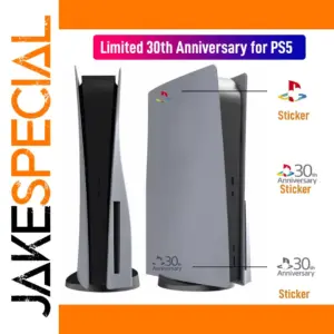 Limited 30th Anniversary PS5 Slim Faceplate Sticker