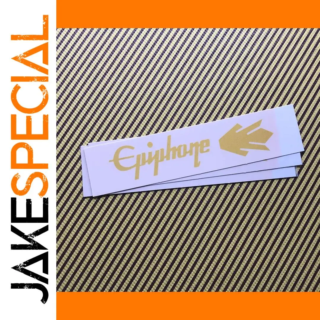 3 Pack Epiphone Guitar Headstock Decal Stickers 1 3 Pack Epiphone Guitar Headstock Decal Stickers