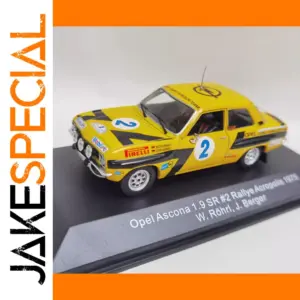 OPEL ASCONA SR #2 1975 Diecast Model 1:43