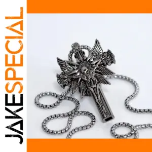 Long Chain Drum Tuning Key Necklace