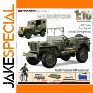 Willys C8815 1:10 Military RC Truck