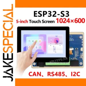 ESP32 S3 Development Board with 5 inch Touch LCD