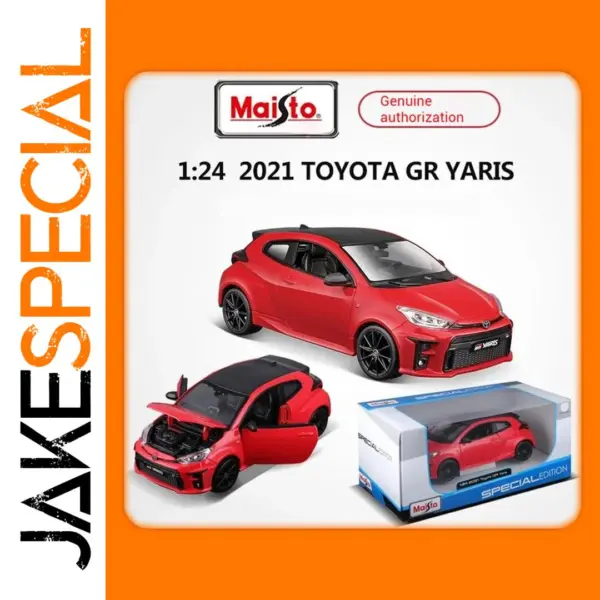 Maisto 1:24 Toyota Yaris Diecast Alloy Model