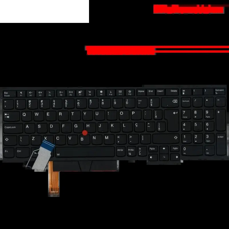 Black Backlit Keyboard for Lenovo ThinkPad L590 P73 15 Black Backlit Keyboard for Lenovo ThinkPad L590 P73 - Image 15