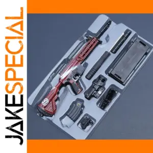 Red and Black Tactical Rifle Replica Set