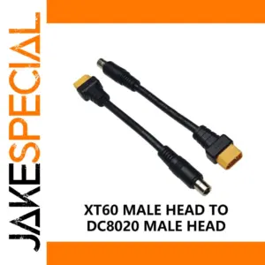 XT60 to DC8020 Adapter Cable 14AWG 15cm