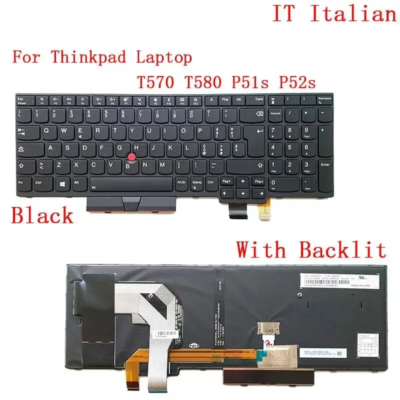 Lenovo ThinkPad T570 P51S Backlit UK Keyboard 13 Lenovo ThinkPad T570 P51S Backlit UK Keyboard - Image 13