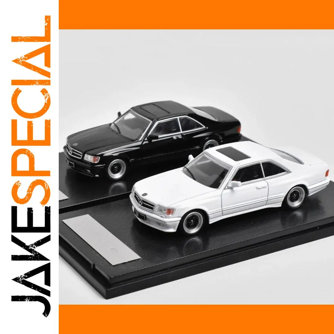 Benz 560 SEC AMG W126 Diecast Model 1:64 1 Benz 560 SEC AMG W126 Diecast Model 1:64