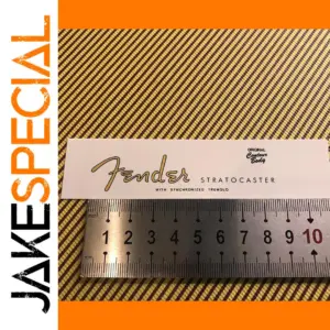 Fender Stratocaster Headstock Decal Set of 3