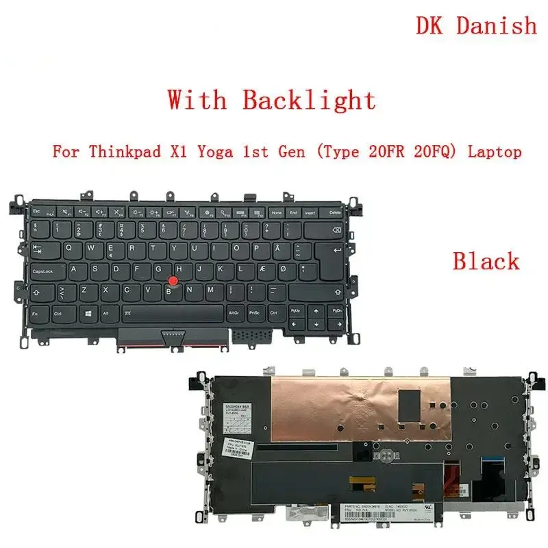 Backlit Keyboard for Lenovo X1 Yoga 1st Gen 8 Backlit Keyboard for Lenovo X1 Yoga 1st Gen - Image 8