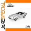 GFCC 1:64 Silver Jaguar E-Type Die-cast Model