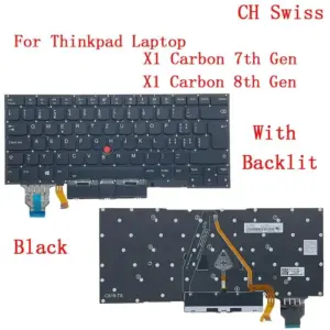 Backlit Keyboard for Lenovo ThinkPad X1 Carbon 7th-8th Gen 28 e3e87e61 no logo