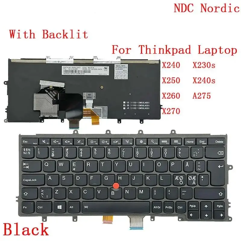 Lenovo ThinkPad Backlight Keyboard for X240-X270 8 Lenovo ThinkPad Backlight Keyboard for X240-X270 - Image 8