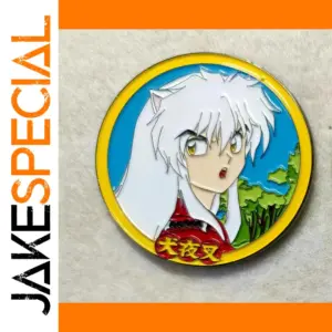 Inuyasha Cartoon Character Enamel Brooch Pin