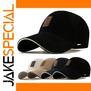 Unisex Cotton Snapback Baseball Cap