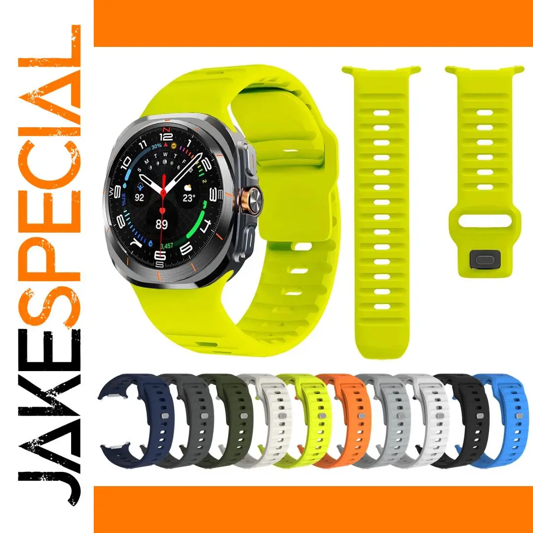 Soft Silicone Strap for Samsung Galaxy Watch Ultra 1 Soft Silicone Strap for Samsung Galaxy Watch Ultra