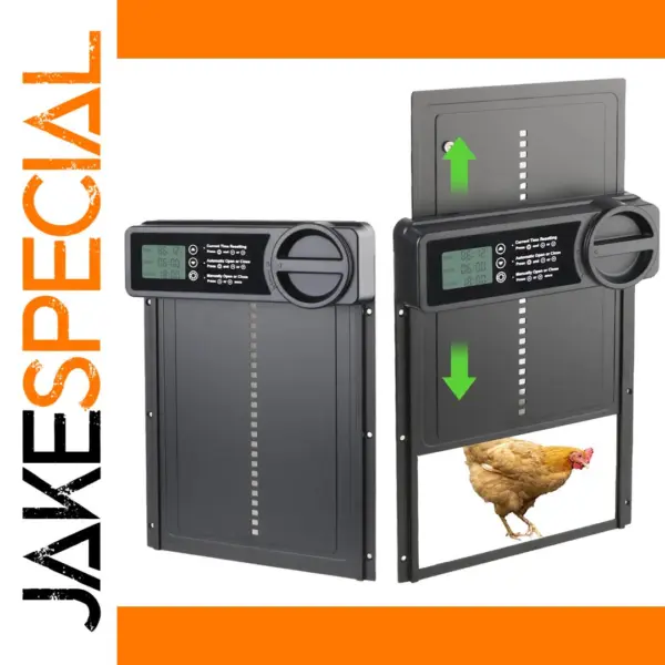 Automatic Chicken Coop Door with Timer Control