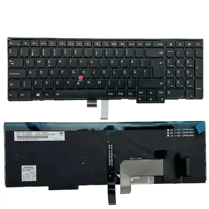 SE Swedish Finnish Keyboard for Lenovo ThinkPad 4 SE Swedish Finnish Keyboard for Lenovo ThinkPad - Image 4