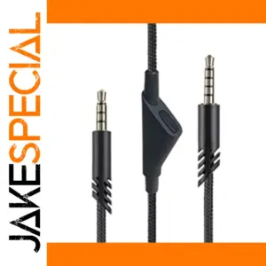 Replacement Nylon Braided Headset Cable for Logitech Astro A40TR/A40/A10