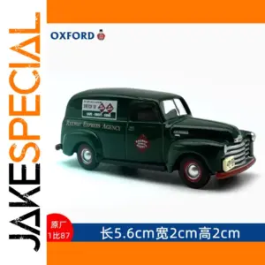 1950 Diecast Van Model 1:87 Scale Display