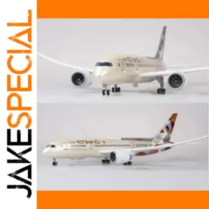 1/130 Scale Resin B787 Model Aircraft with Lighting