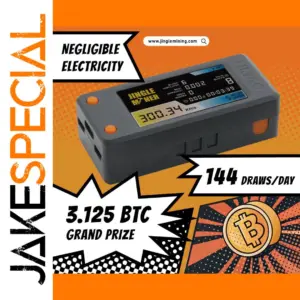 Jingle Mining BTC Solo Lottery Miner T-Display-S3