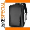 Waterproof 17.3 Inch Laptop Backpack Black Silver