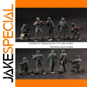 72 Russian Bioweapon Squad Model Set for 1:72 Scale Displays