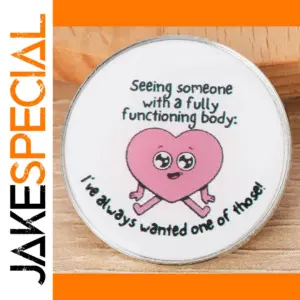 Invisible Illness Brooch PIN Jewelry for Adults