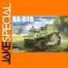 1/35 Scale Soviet BA-64B Armored Car Model Kit