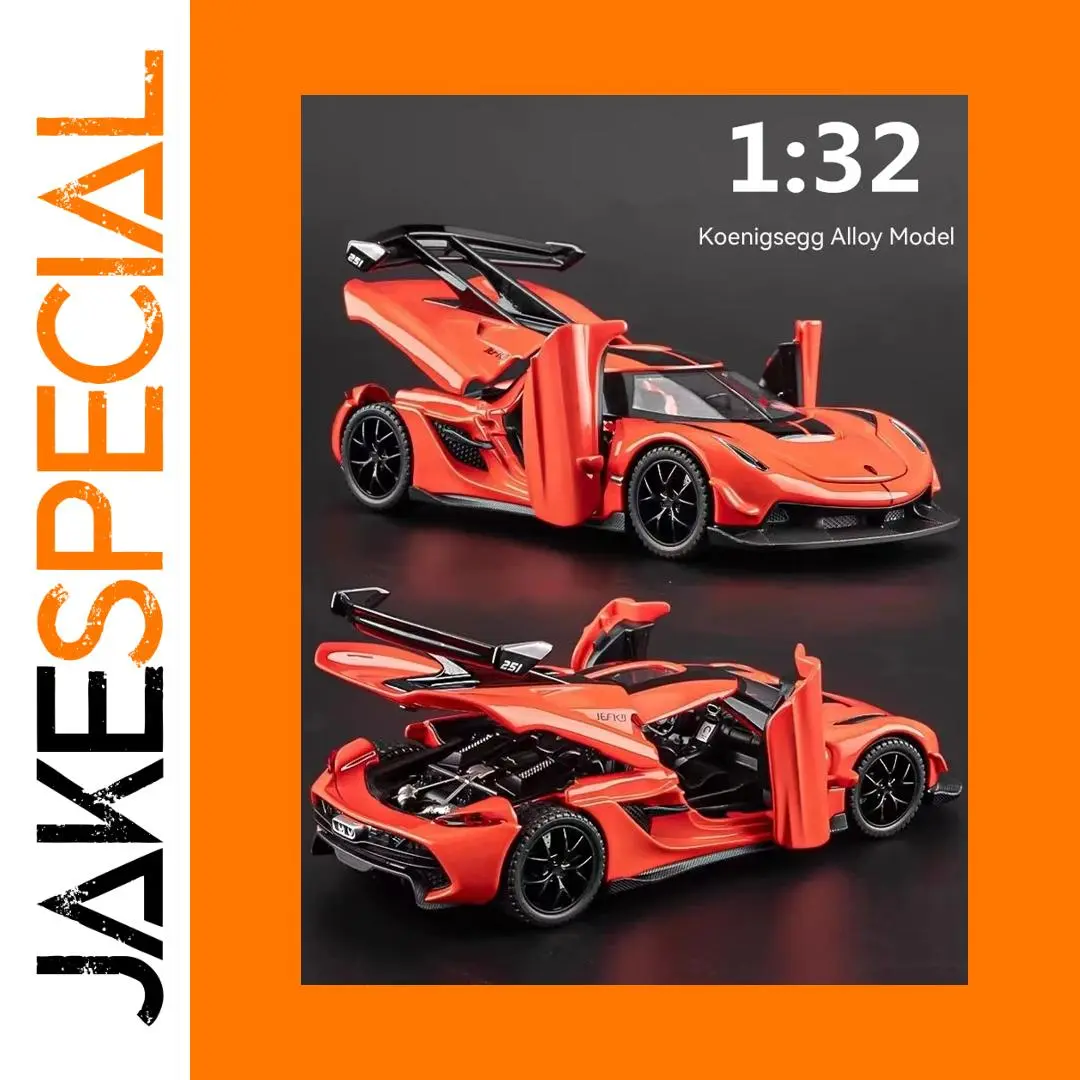 1:32 Alloy Sports Car Diecast Model Vehicle 1 1:32 Alloy Sports Car Diecast Model Vehicle