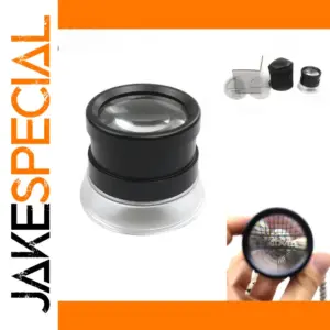 Cylindrical 30X Loupe with LED Light