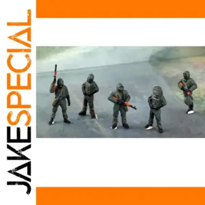 Resin 1/72 Russian Biochemical Soldiers Set