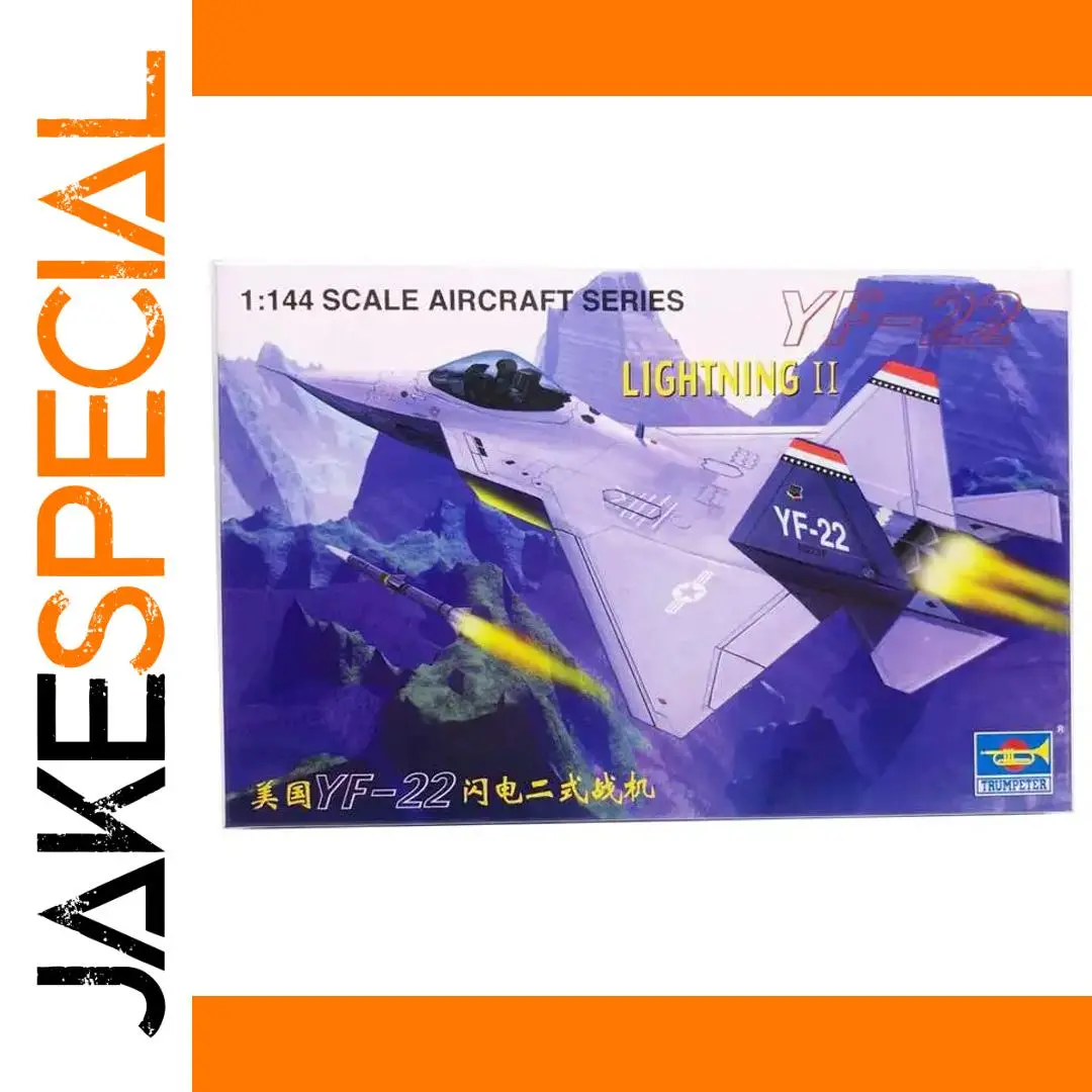 1/144 YF-22 Lightning II Fighter Model Kit 1 1/144 YF-22 Lightning II Fighter Model Kit