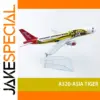 AirAsia A320 Tiger Diecast Model Plane