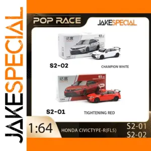 POPRACE 1:64 Honda Civic Type R FL5 Diecast Model