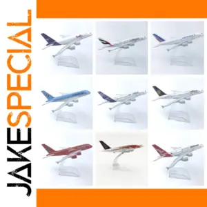 16CM A380 Diecast Airplane Model for Collection