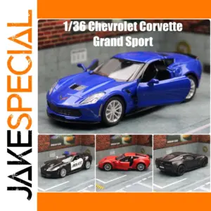 1/36 Chevrolet Corvette Grand Sport C7 Diecast Toy Model