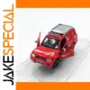 Diecast Alloy 1:64 Pajero Red SUV Model