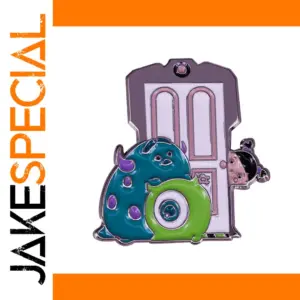 Monsters Inc. Sulley Mike Boo Badge Pin