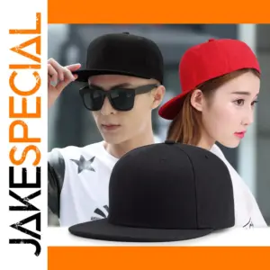 Big Bone Man Plus Size Flat Peak Baseball Cap