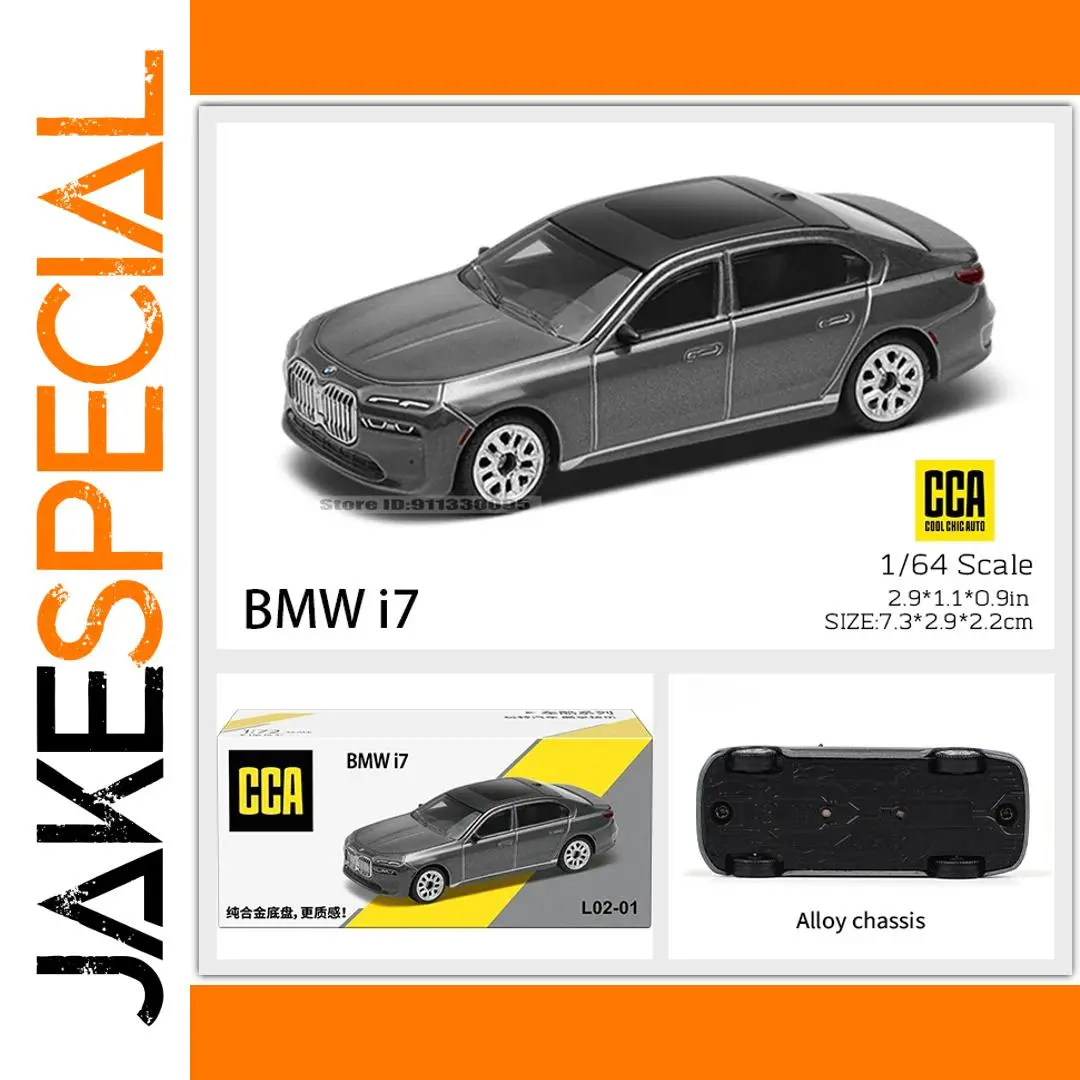 BMW i7 1:64 Scale Diecast Model Car 1 BMW i7 1:64 Scale Diecast Model Car
