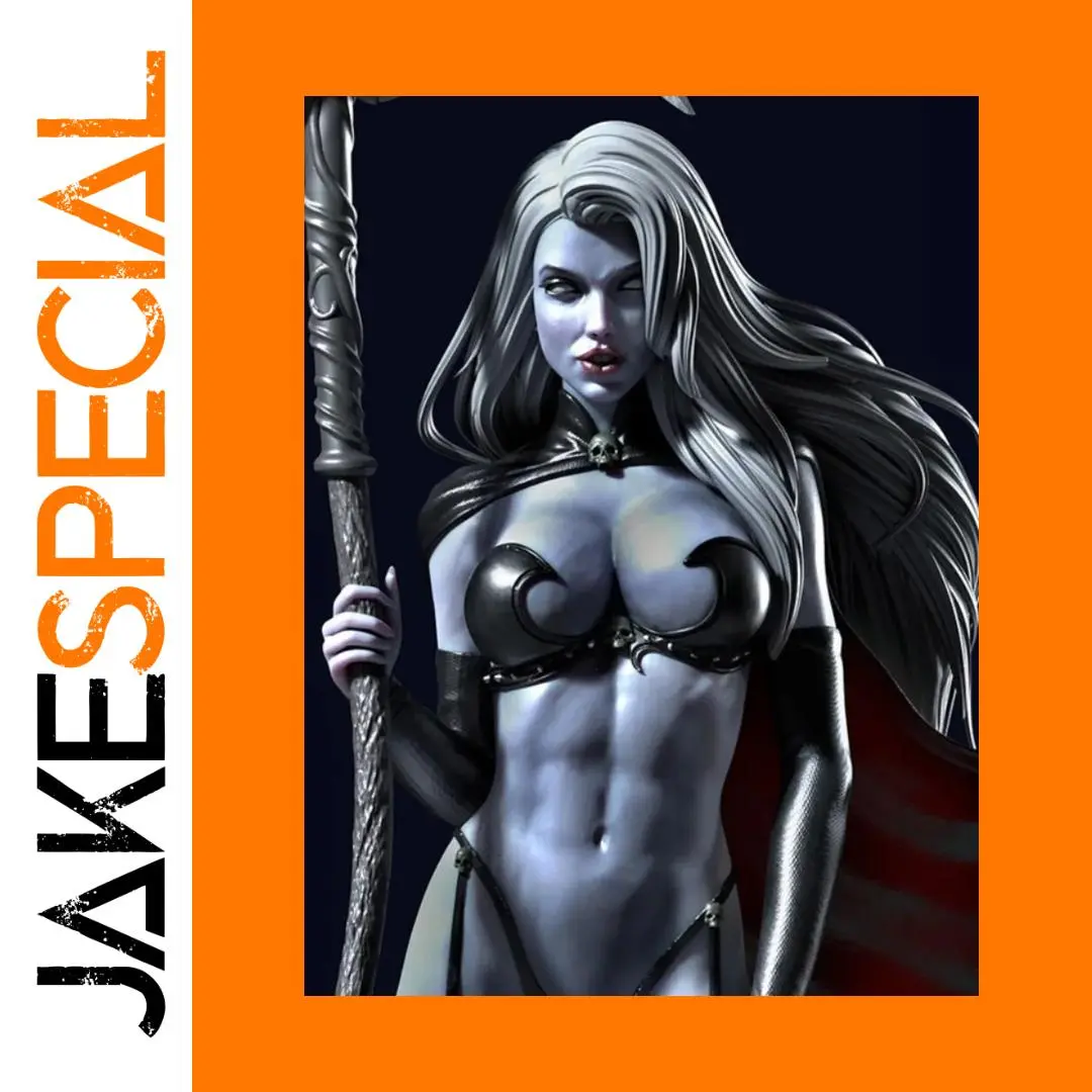 Lady Death 1/24 Resin Miniature Model Kit 1 Lady Death 1/24 Resin Miniature Model Kit