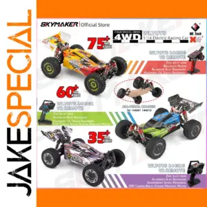 WLtoys 1/14 Brushless RC Car 4WD Off-Road