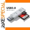 USB 3.0 High-Speed SD TF Card Reader