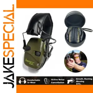 Electronic Shooting Headset with Noise Reduction