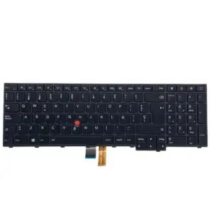 Spanish Backlit Keyboard for Lenovo Thinkpad P50S 13 e8424420 no logo